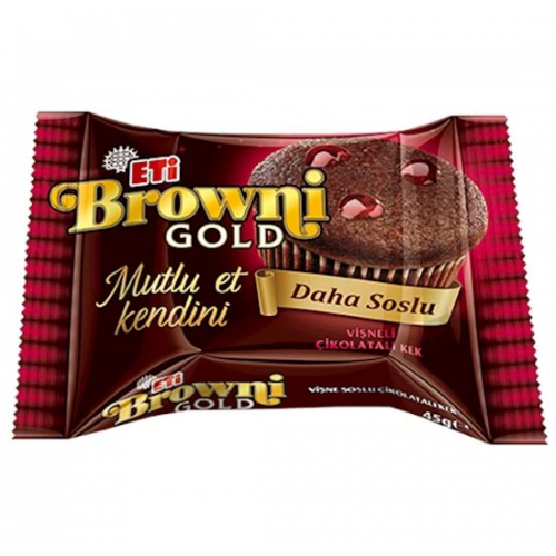 BROWNİ GOLD VİŞNELİ KEK 24 ADET