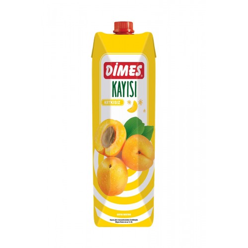 DİMES 1LT KAYISI MEYVE SUYU 12 ADET