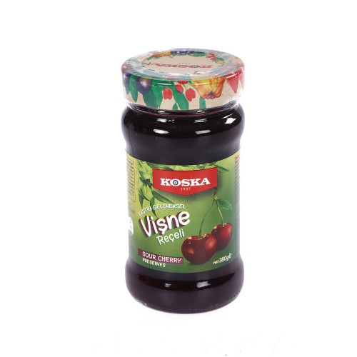 KOSKA 380GR KAVANOZ REÇEL VİŞNELİ
