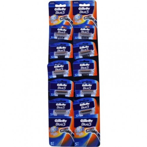 GİLETTE BLUE 3 KARTELA*10LU