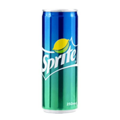 SPRİTE 330ML TENEKE KUTU LİMON AROMALI GAZOZ 24 ADET