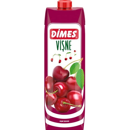 DİMES 1LT VİŞNE MEYVE SUYU 12 ADET