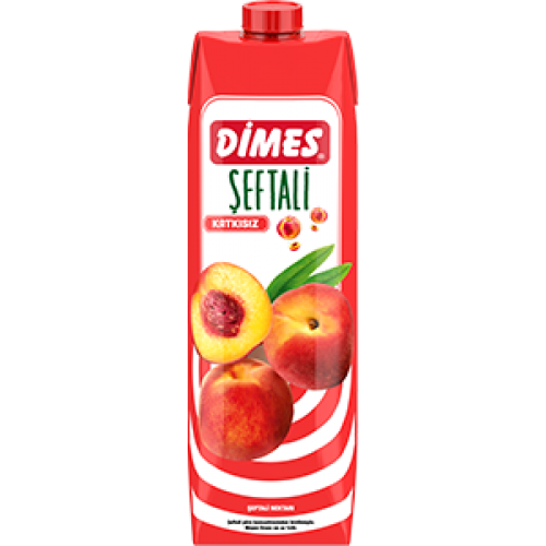 DİMES 1LT ŞEFTALİ MEYVE SUYU 12 ADET