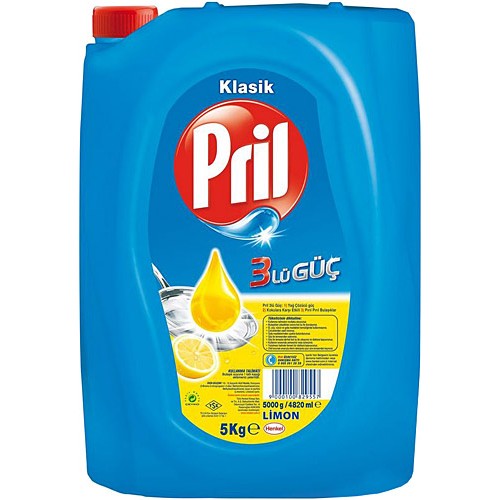 PRİL LİMON BULAŞIK DETERJANI 4KG