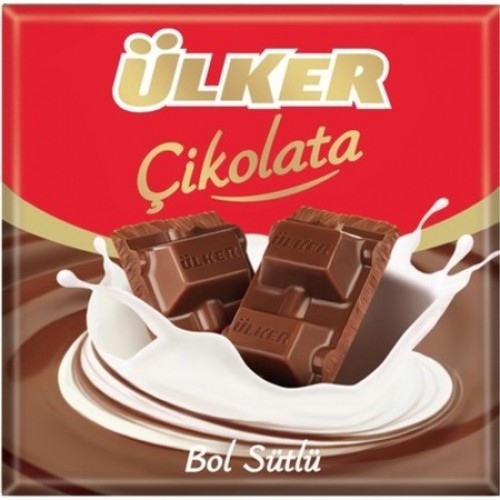 ÜLKER SÜTLÜ KARE ÇİKOLATA 6 ADET